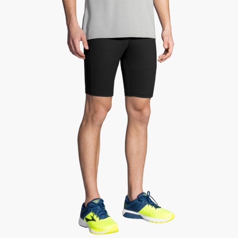 NWT Brooks Greenlight 9” Men’s Running Shorts | Jet Black | Performance Active